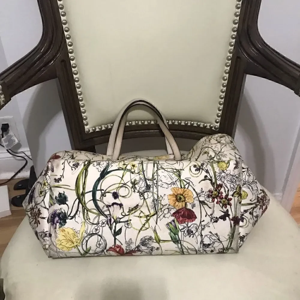 Gucci flora large tote